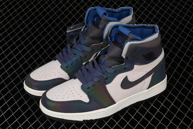 All categories Air Jordan Jordan series basketball shoes Air Jordan 1 High Z version LPL x Air Jordan 1 Zoom Comfort "Iridescent" AJ1 Joe 1 joint model League of Legends theme basketball shoes DD1453-001